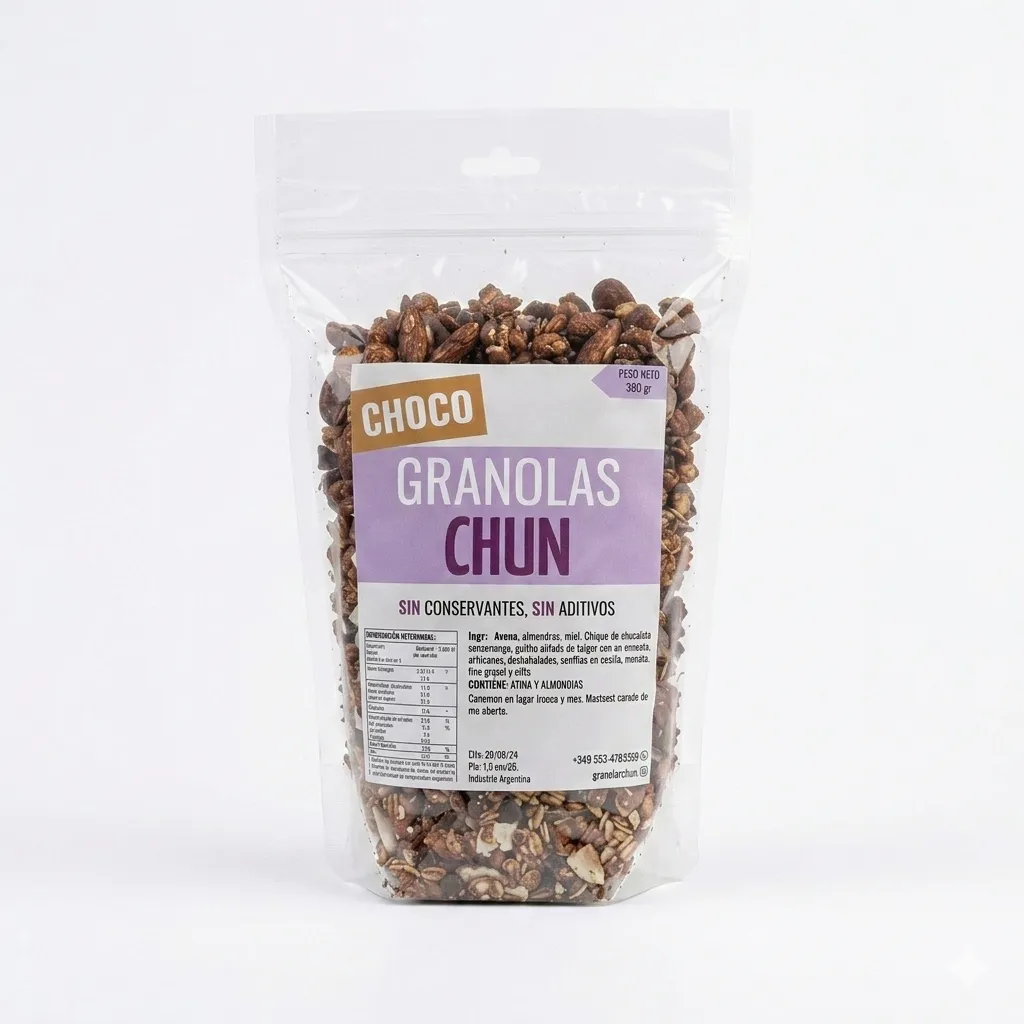[GR-CHO-0120] Granola CHOCO (120 g)