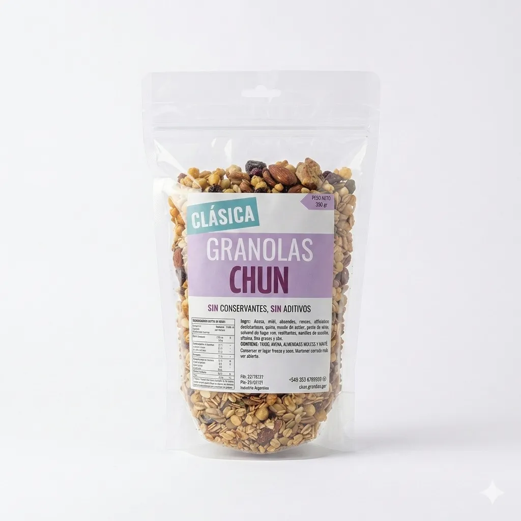 [GR-CLA-0120] Granola CLASICA (120 g)