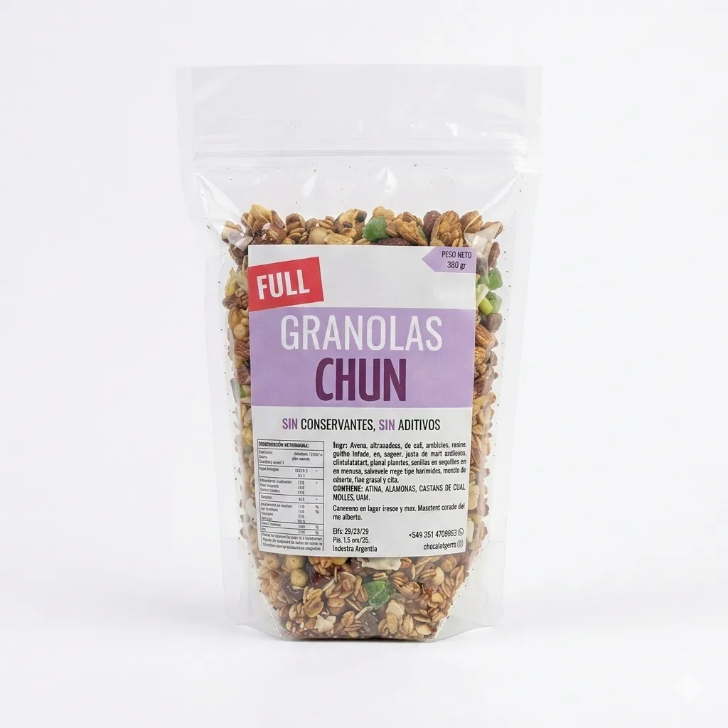 [GR-FUL-0120] Granola FULL (120 g)